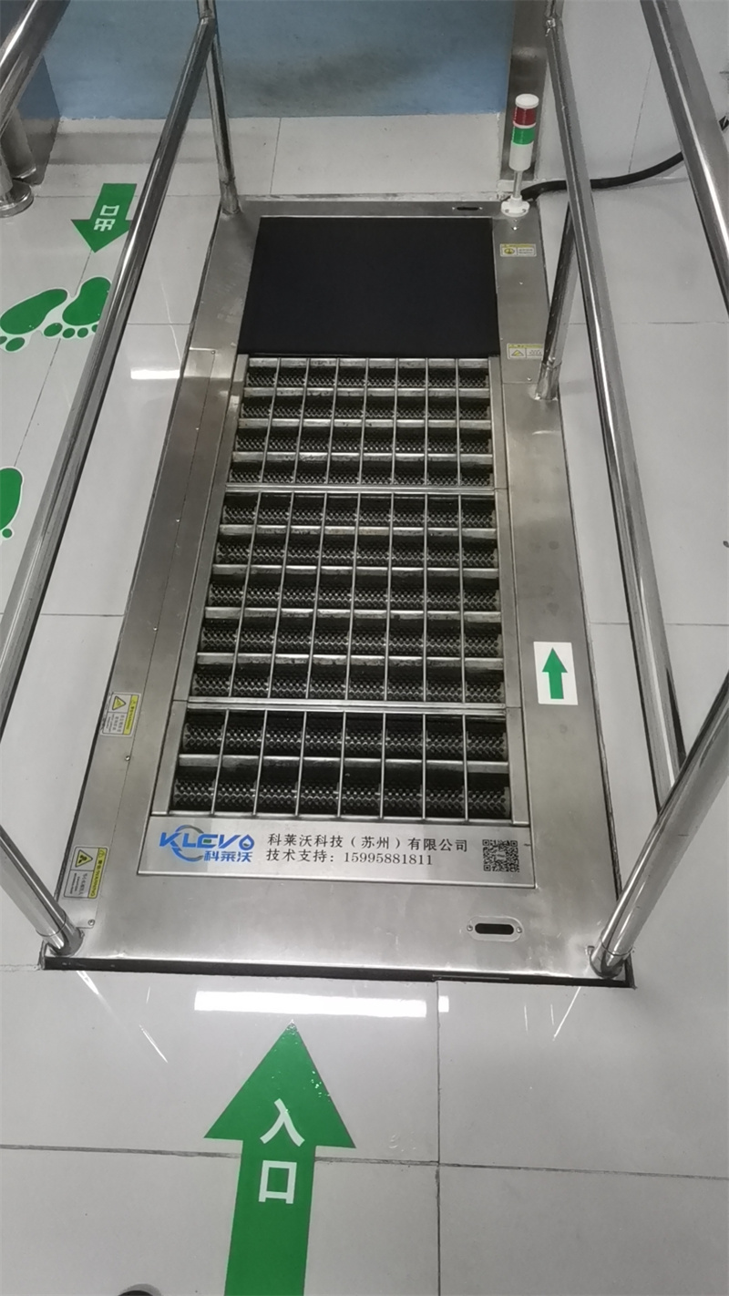 滚筒式智能鞋底清洁机