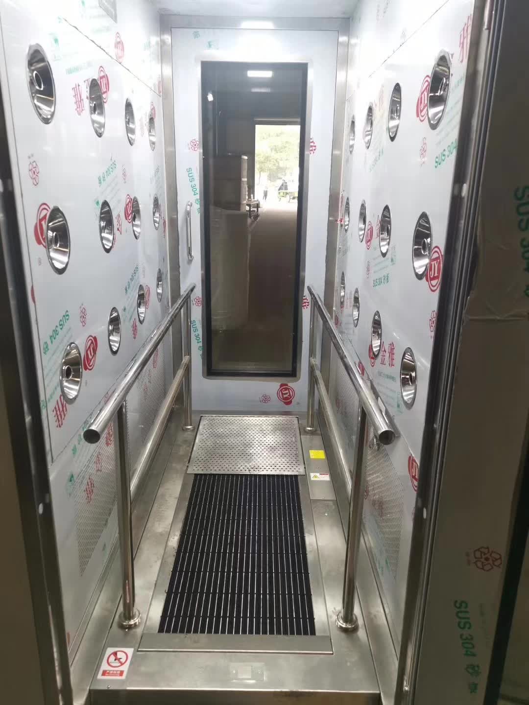 智能鞋底清洁机专配风淋室