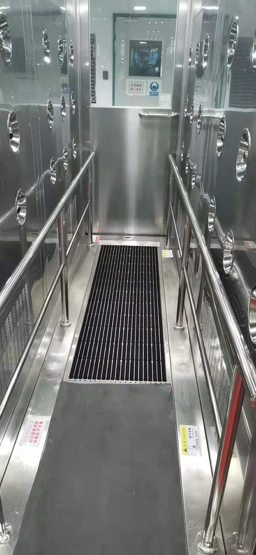 智能鞋底清洁机专配风淋室